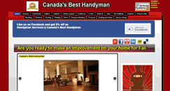 Desktop Screenshot of canadabesthandyman.com